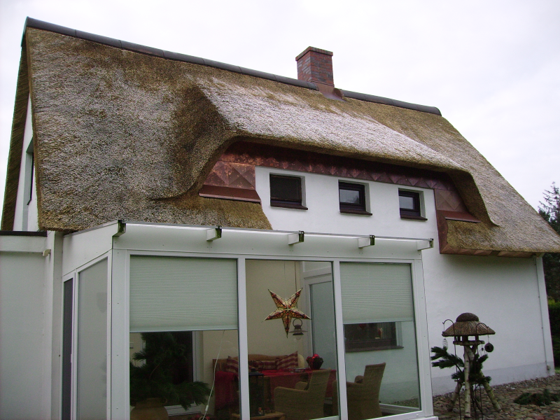 Bild 23: Auch gerade Gauben brauchen Belüftung an der Traufe